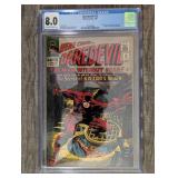 WST097 DAREDEVIL #13 8.0 CGC Universal Grade #2 of 66. Comic Book from the Silver Age.