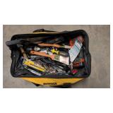 WST098 Heavy Duty Toolbag from "DeWALT" & Tools. Up for Auction! Bid to Win. It is Heavy 50 LBS +/-.
