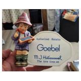 WST003 Porcelain Figurine: "The Love Lives On" from GOEBEL. Designed By M.J. Hummel.