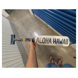 WST070 Hawaiian Wood Paddles up for Auction! Bid to Win. See Pictures in the Description.