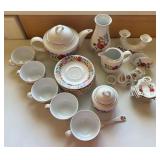 EAT020 - Antique Tea Set And Accessories
