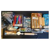 EAT060 - Large Lot of Kitchenware - Utensils, Knives & More Useful Items for the Kitchen