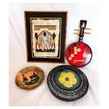 EAT100- Interesting Hand Crafted Wall Art & Decor from Asia, Egypt & More