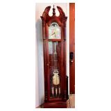 EAT125- Solid Wood Howard Miller Grandfather Clock #610-815