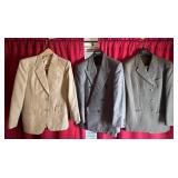 EAT150 - Multi lot of textured business suits 