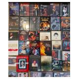 EAT195 - Large Collection of Concert DVDs and Assorted Music CDs
