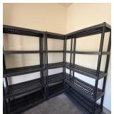 EAT328 Three Black Shelves 