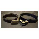 EAT341 - 2 Mens Designer Belts 