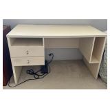 PPM063 White Pressed Wood Desk