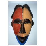 EHE012 Hand-Carved Wooden African Mask Art