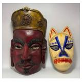 EHE023 - Multi lot of Japanese & Buddhist masks 