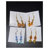 EHE234 Myrna Lee Chang Assorted Handcrafted Earrings