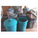KVS036 9 Vinyl Plastic Garbage Cans