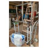 KVS042 - Handyman’s Bundle - Ladder, Hand truck , Toilet Seat, Paint Brushes, Etc 