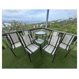 KVS060 - Modern Metal Patio Furniture Set