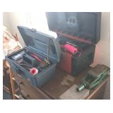 EFF041 Assorted Automotive Tools, Tool Boxes & Floor Jack