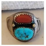 EFF074- Sterling Silver Navajo Men