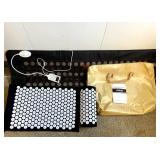 EFF113 Pressure Point Therapeutic Mat And Leather Ovida Far Infrared Mat