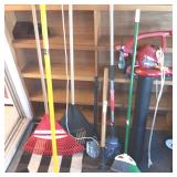 EFF116 Blower & Assorted Yard Tools