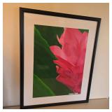 EFF167 - Framed Pink Ginger Painting 