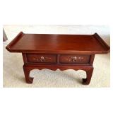 EFF183 Wood Chinese Huanghuali/ Two-Drawer Altar Table 