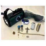 EFF195 Junk Drawer - Emergency Radio, Costume Jewelry, Lighters & More