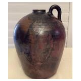 MHH099 Large Ceramic Raku Jug Vessel