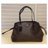 MHH107 Brown Signature Coach Bag