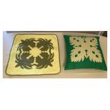 MHH110 Hawaiian Quilt Design Throw Pillow & Pillow Case