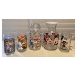 MHH113 Vintage Strawberry Shortcake, Mickey Mouse & Muppets Glassware