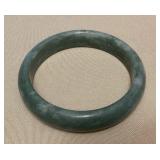 MHH163 Dark Green Jade Bangle Bracelet New 