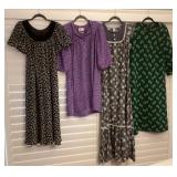 MHH196 Four Fabulous Women’s Vintage Dresses