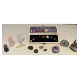 MHH204 Polished Stones, Obelisks, Geode & Amethyst Clusters