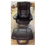 ETS009 - Stressless Recliner & Ottoman 