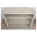 ETS012 Metal Cabinet With Sliding Glass Doors