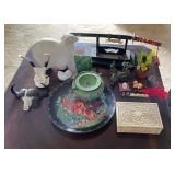 ETS015 - International Collection Decor-Russian Collector Plate, Mini Katana, Ceramic Animals, More!