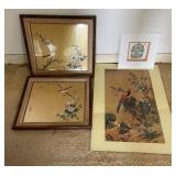 ETS029 - Trio Of Chinese Artwork 