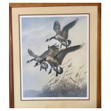 ETS036 Limited Edition 128/500 Print Of Windsong-Canadian Geese By James Meger