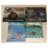 MMC009 Four Children’s Bilingual Hawaiian Hardcover Books