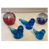 MMC036 Art Glass Paperweights 