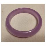 MMC113 Lavender Jade Bangle Bracelet