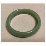 MMC117 Lake Green Jade Bangle Bracelet 