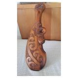 KKS007- Wooden Replica Traditional Māori Wahaika