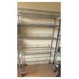 KKS011 - 6-Tiered Storage Rack, Wheeled 