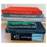KKS047 - Book Collection - Webster’s Dictionary, Mythology, Ireland , Architecture, & More 