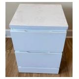 KKS059 - IKEA 2 drawer night stand 