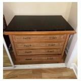 KKS104 Granite-Topped Wooden Dresser