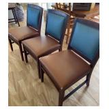 KKS130 - Set Of Three Dining Chairs
