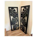 KKS133- Monstera Wood Panel Artwork 
