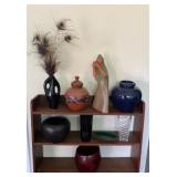 AKC013 - Artful Vases, Ceramic Ginger Jars and Ceramic Figurine